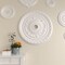 Ekena Millwork Palmetto Ceiling Medallion (Canopies up to 7 5/8"), 31 1/2"OD x 3 5/8"ID x 1 3/4"P, Primed White CM31PM - alternate 8